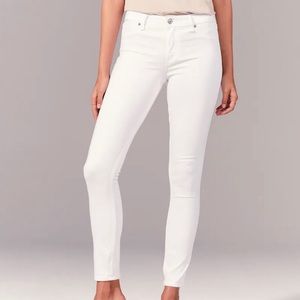 Abercrombie Mid-Rise Super Skinny Jeans Size 26